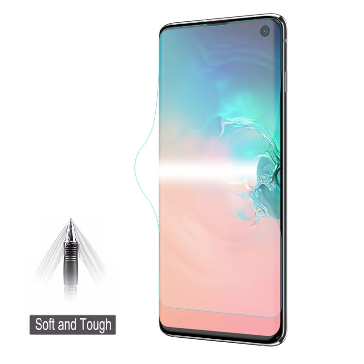 恩凱 草帽王子 適用於三星 蓋樂世S10 TPU+TPE+PET材質 0.1mm 3D全屏防爆軟膜 水凝膜