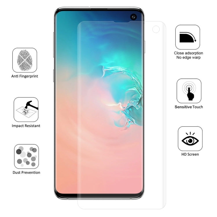 恩凱 草帽王子 適用於三星 蓋樂世S10 TPU+TPE+PET材質 0.1mm 3D全屏防爆軟膜 水凝膜