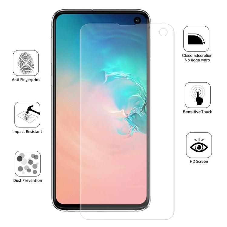 恩凱 草帽王子 適用於三星 蓋樂世S10e TPU+TPE+PET材質 0.1mm 3D全屏防爆軟膜 水凝膜
