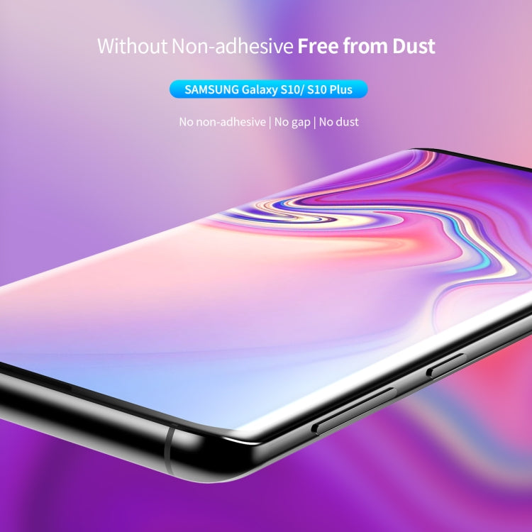 ROCK 適用於Galaxy S10  0.18mmTPU高清弧面全屏保護水凝膜