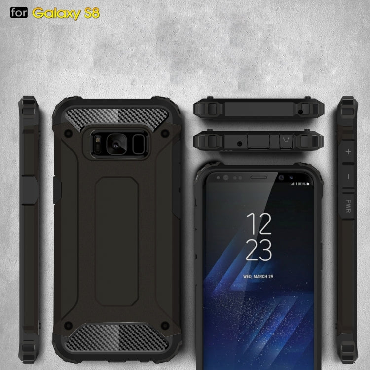 適用於三星蓋樂世 S8 金剛鐵甲殼 TPU+PC組合殼