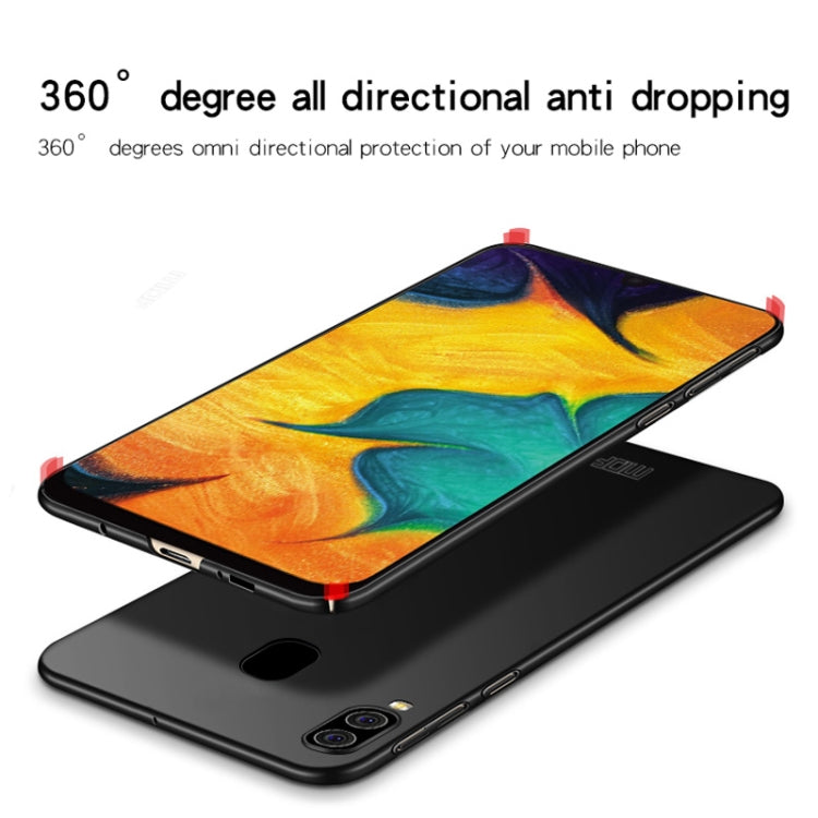 莫凡 凡盾系列 適用於三星 Galaxy A30 磨砂PC超薄全包保護殼