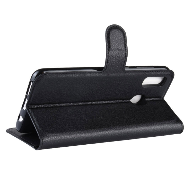 適用於三星Galaxy A20e 荔枝紋左右開皮套 帶錢包&支架&卡槽