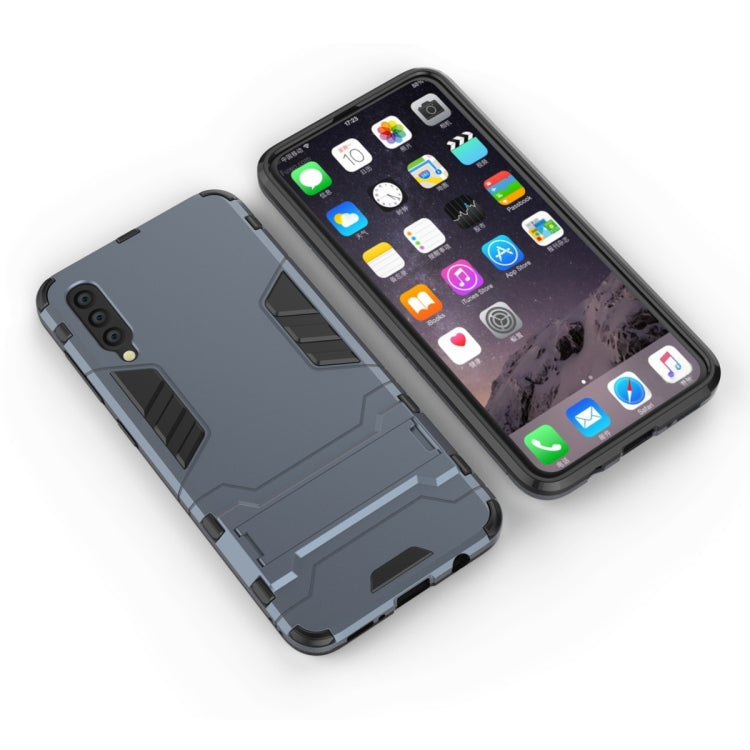 適用於三星蓋樂世A50   PC + TPU二合一隱形支架防摔保護殼