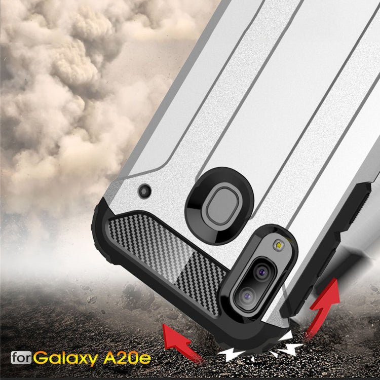 適用於三星 Galaxy A20e 金剛鐵甲殼 TPU+PC組合殼