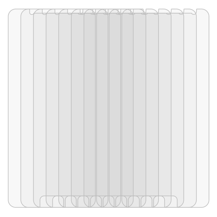 10 PCS 適用於三星 蓋樂世J4  0.26mm厚度 9H 2.5D弧邊鋼化玻璃保護膜