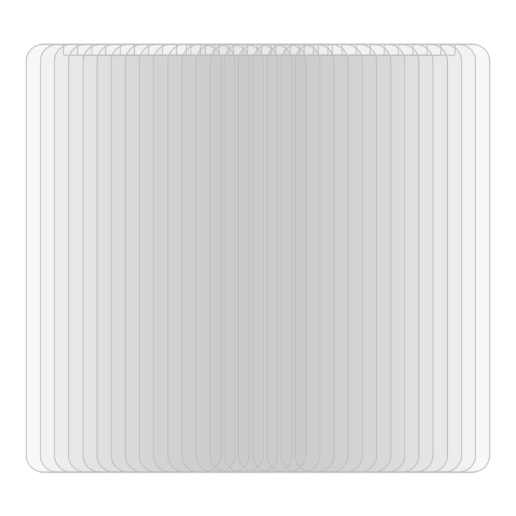 50 PCS 適用於三星 蓋樂世J6  0.26mm厚度 9H 2.5D弧邊鋼化玻璃膜