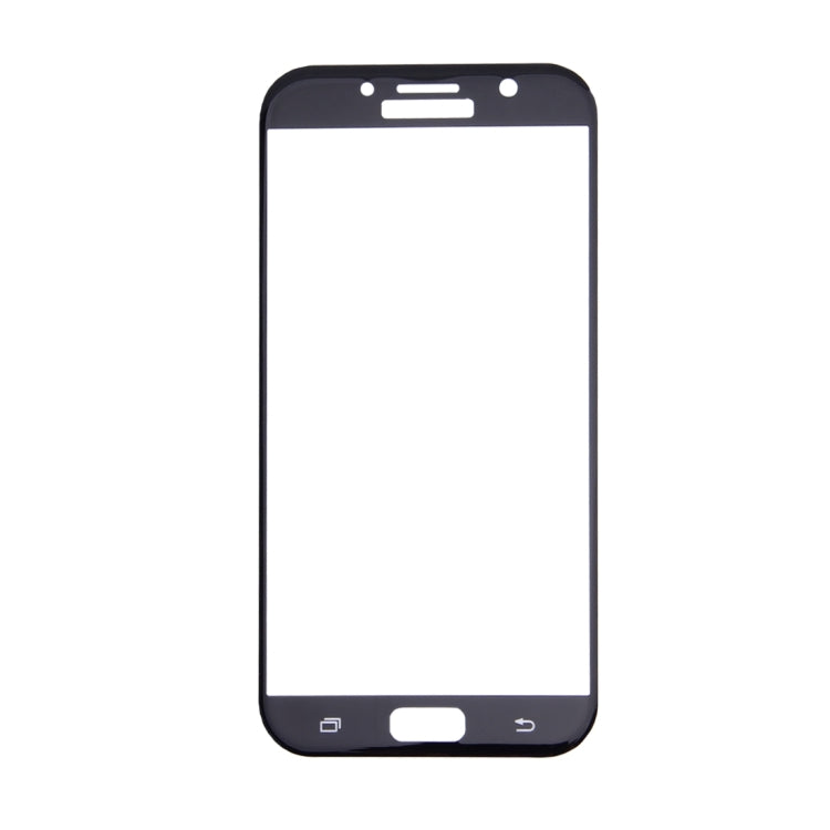 適用於三星蓋樂世 A7  / A720  0.26mm厚度 9H表面硬度 絲印全覆蓋曲屏鋼化玻璃保護膜