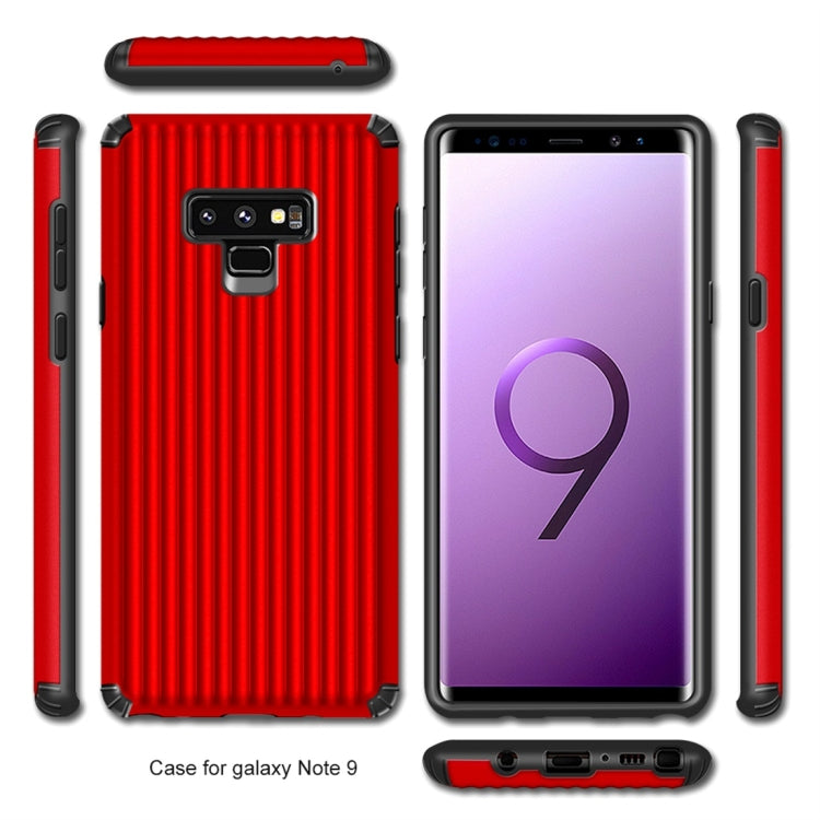 適用於三星 Galaxy Note 9 TPU + PC旅行箱手機保護殼