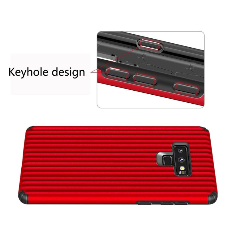 適用於三星 Galaxy Note 9 TPU + PC旅行箱手機保護殼