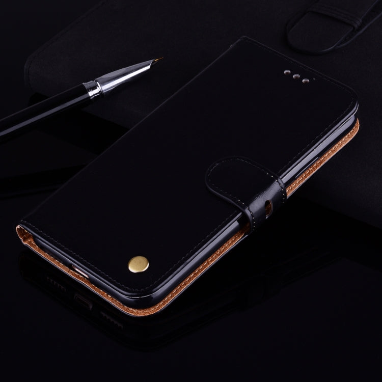適用於三星Galaxy S8 + 商務型 油蠟紋 左右開皮套 帶支架 卡槽 錢包