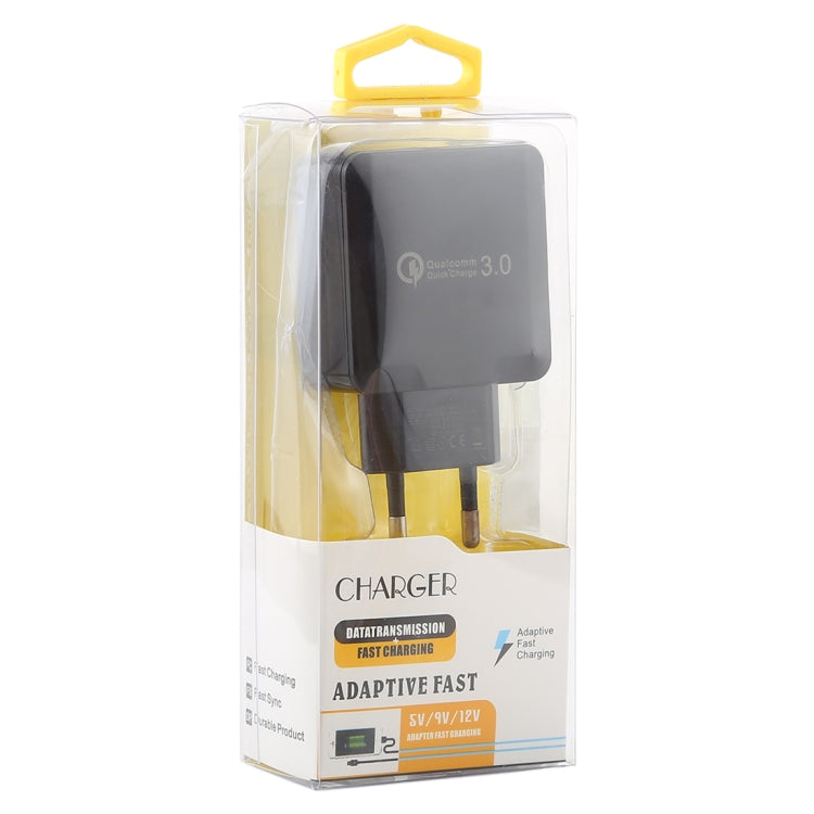 LZ-041 便攜式快充3.0智能快充充電頭 歐規