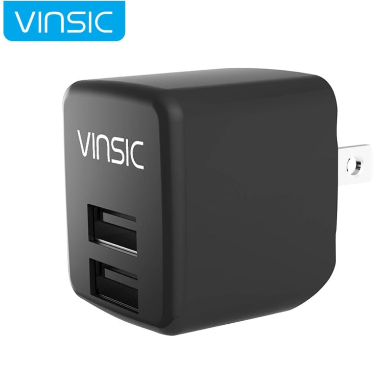 Vinsic 12W 5V 2.4A 輸出便攜式牆式轉接器 USB充電器適配器