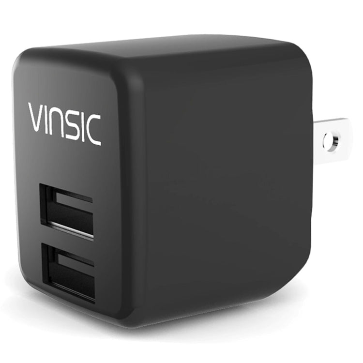 Vinsic 12W 5V 2.4A 輸出便攜式牆式轉接器 USB充電器適配器