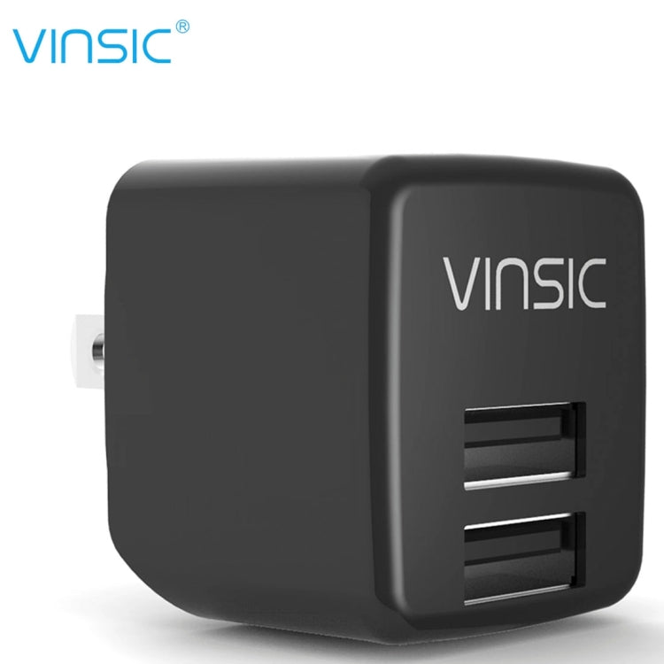 Vinsic 12W 5V 2.4A 輸出便攜式牆式轉接器 USB充電器適配器