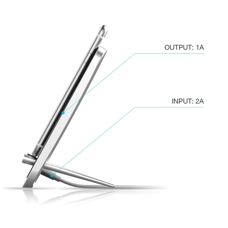 Vinsic 5V 1A輸出 Qi標準快充無線充電器快充