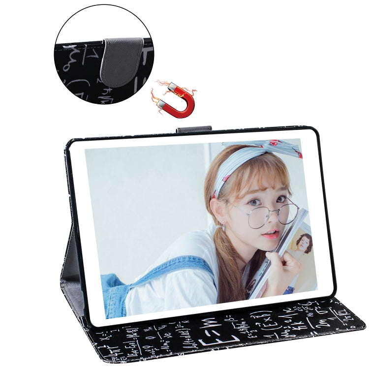適用於三星 Galaxy Tab S5E T720 / T725  公式圖案左右開皮套 帶支架&卡槽&錢包