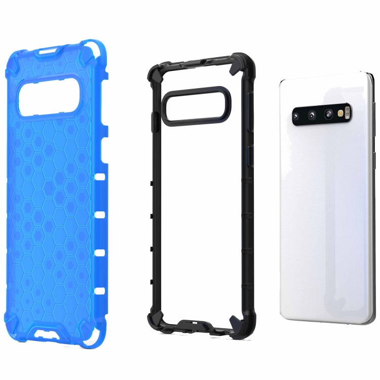 適用於三星 Galaxy S10 PC+TPU蜂巢防摔保護殼