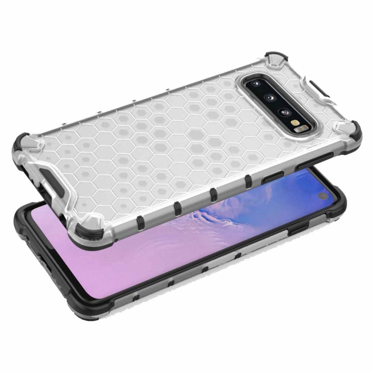 適用於三星 Galaxy S10 PC+TPU蜂巢防摔保護殼