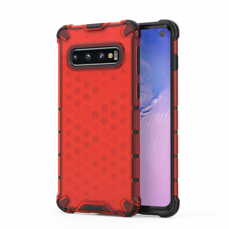 適用於三星 Galaxy S10 PC+TPU蜂巢防摔保護殼
