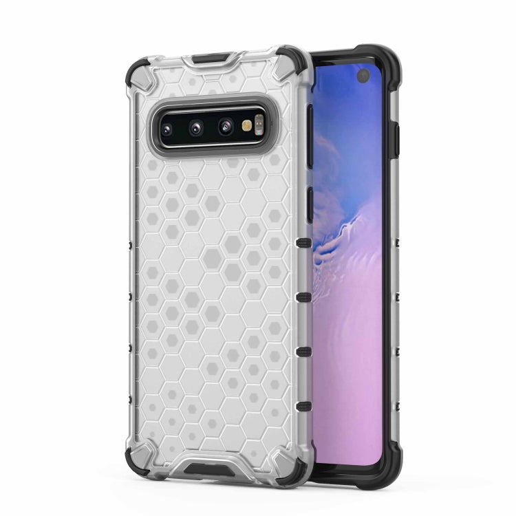 適用於三星 Galaxy S10 PC+TPU蜂巢防摔保護殼