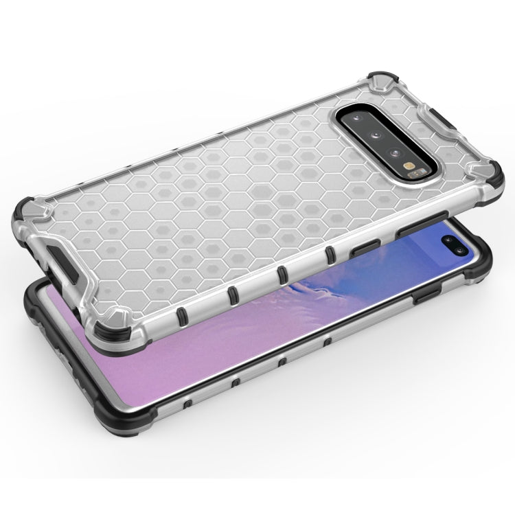 適用於三星 Galaxy S10+ PC+TPU蜂巢防摔保護殼