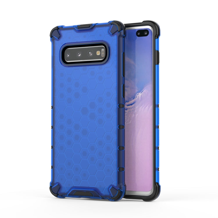 適用於三星 Galaxy S10+ PC+TPU蜂巢防摔保護殼