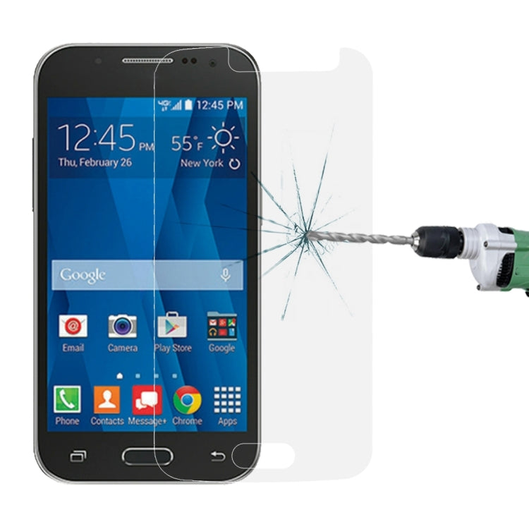 10個裝 適用於三星蓋樂世J1 Mini Prime / J106 0.26mm厚度 9H表面硬度  非全屏鋼化玻璃保護膜