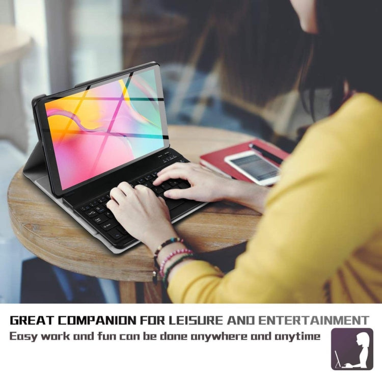 A205 適用於三星 蓋樂世Tab A 8.0 P200 / P205 2019版 超薄可分體磁吸藍牙平板鍵盤皮套 帶支架