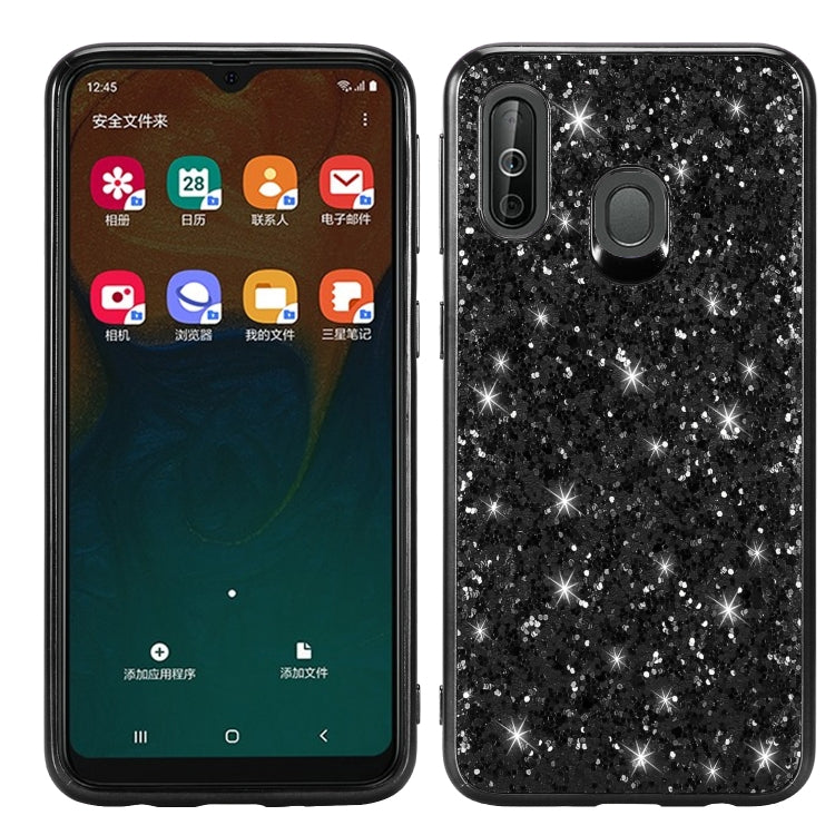 適用於三星 Galaxy A40 閃粉TPU防摔手機保護殼
