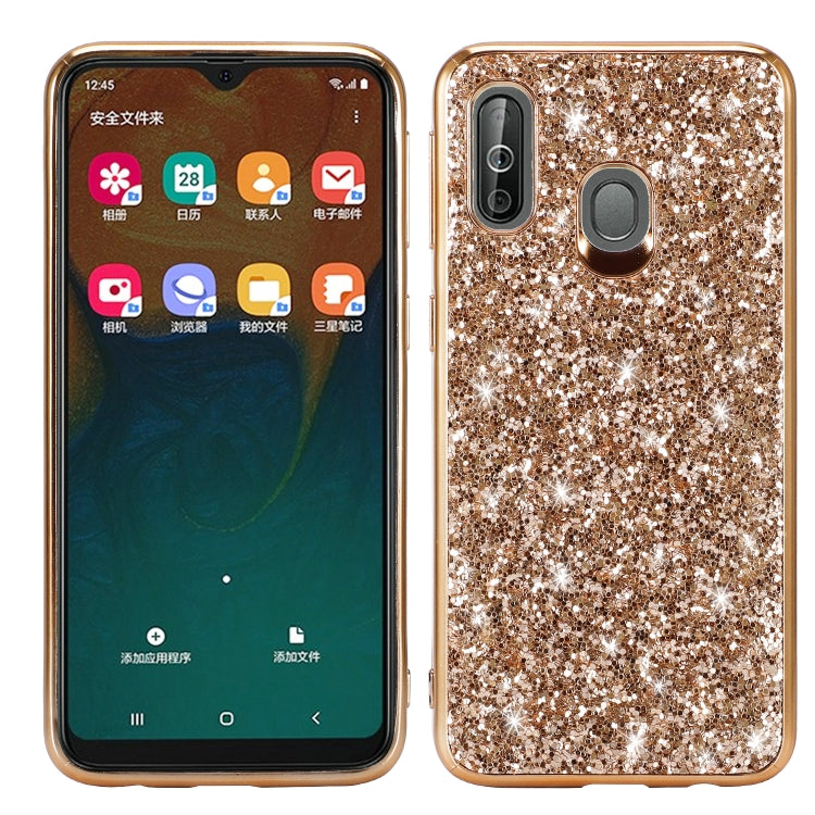 適用於三星 Galaxy A40 閃粉TPU防摔手機保護殼