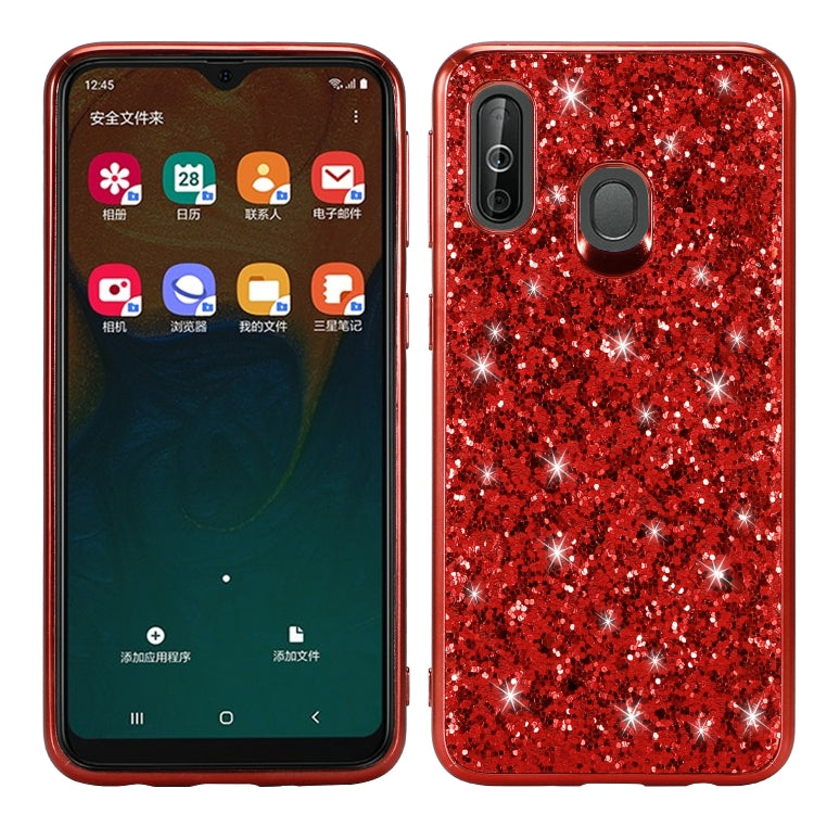 適用於三星 Galaxy A40 閃粉TPU防摔手機保護殼