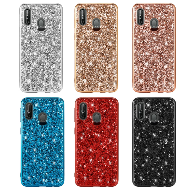 適用於三星 Galaxy A40 閃粉TPU防摔手機保護殼