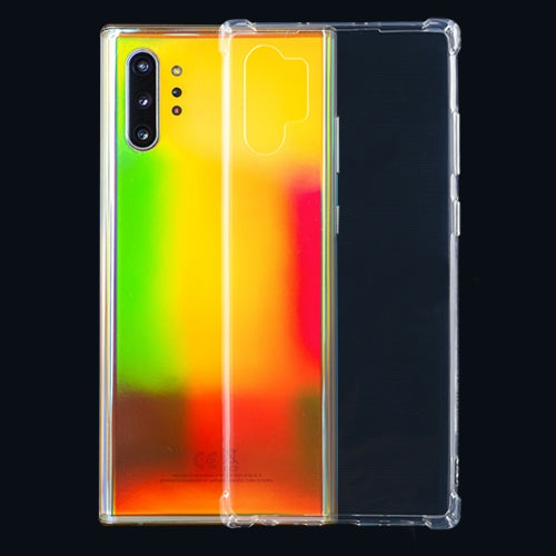 適用於 三星Galaxy Note10+ 四角防摔超薄透明TPU保護殼