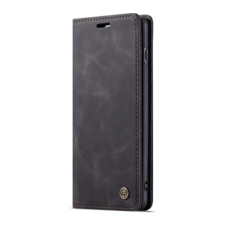 CaseMe-013 適用於Galaxy S10 Plus 多功能復古磨砂左右開皮套，帶支架&卡槽&錢包