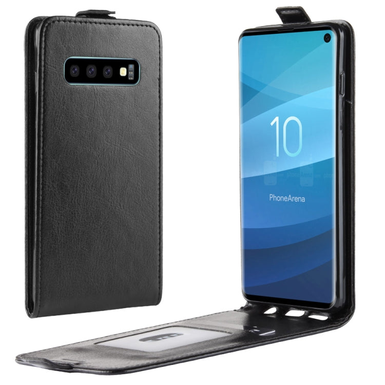 適用於三星Galaxy S10 上下開TPU商務皮套 帶卡槽