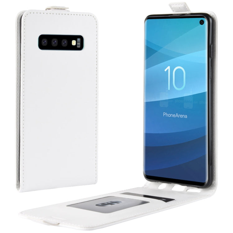 適用於三星Galaxy S10 上下開TPU商務皮套 帶卡槽