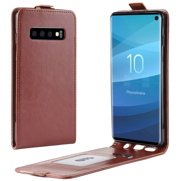 適用於三星Galaxy S10 上下開TPU商務皮套 帶卡槽