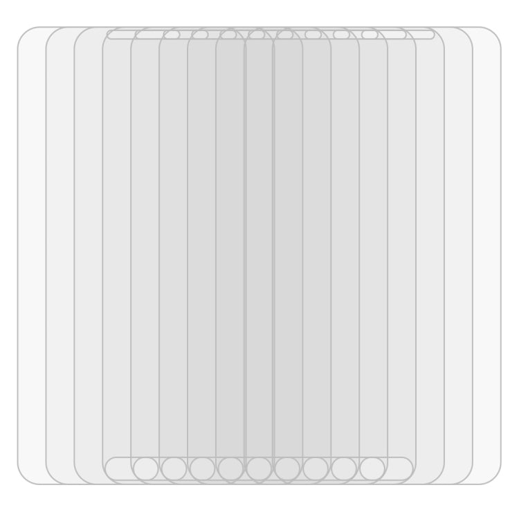 10 PCS 適用於三星 蓋樂世J7 Neo / J701 0.26mm厚度 9H 2.5D弧邊鋼化玻璃膜