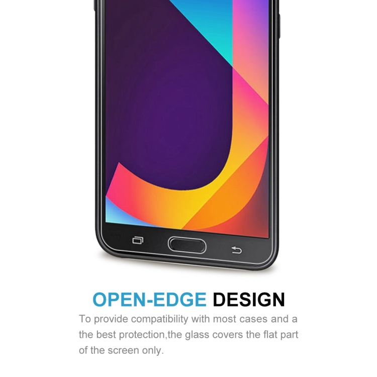 10 PCS 適用於三星 蓋樂世J7 Neo / J701 0.26mm厚度 9H 2.5D弧邊鋼化玻璃膜