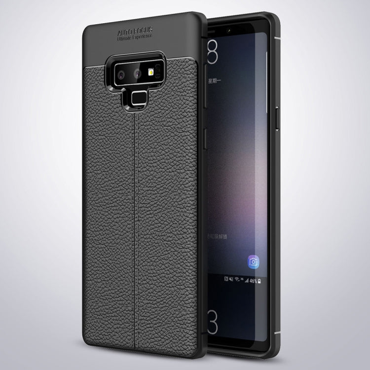 適用於三星 Galaxy Note 9 皮紋 TPU 防摔保護殼