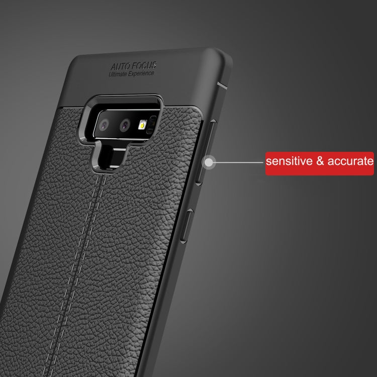 適用於三星 Galaxy Note 9 皮紋 TPU 防摔保護殼
