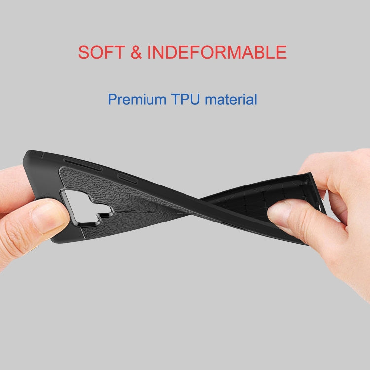 適用於三星 Galaxy Note 9 皮紋 TPU 防摔保護殼