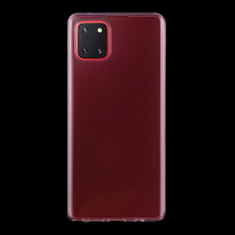 適用於 三星Galaxy A81 0.75mm超薄透明TPU軟殼