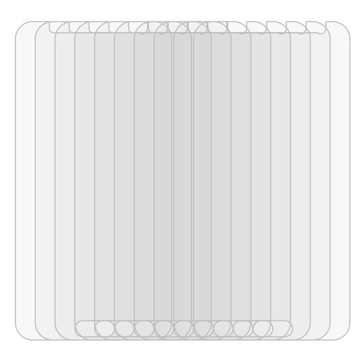 10 PCS 適用於三星 蓋樂世 J2  9H 2.5D弧邊鋼化玻璃膜