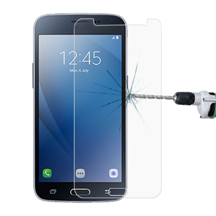 適用於三星 蓋樂世 J2  9H 2.5D弧邊鋼化玻璃膜