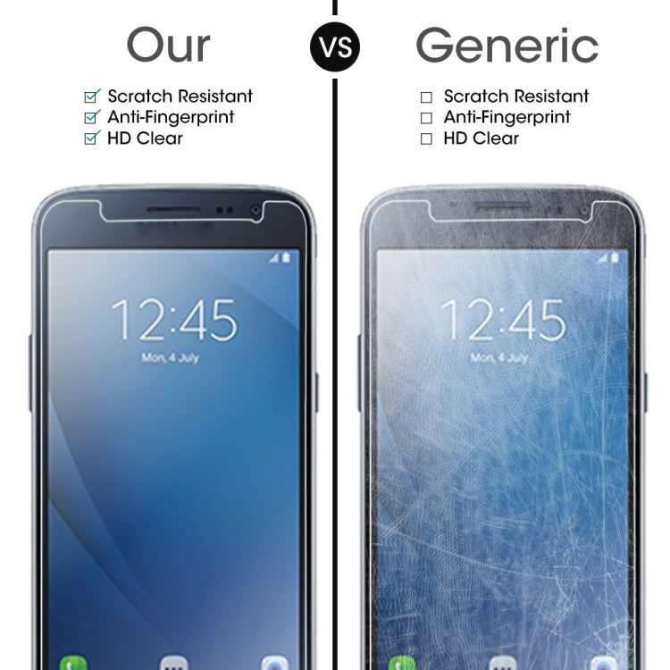 適用於三星 蓋樂世 J2  9H 2.5D弧邊鋼化玻璃膜