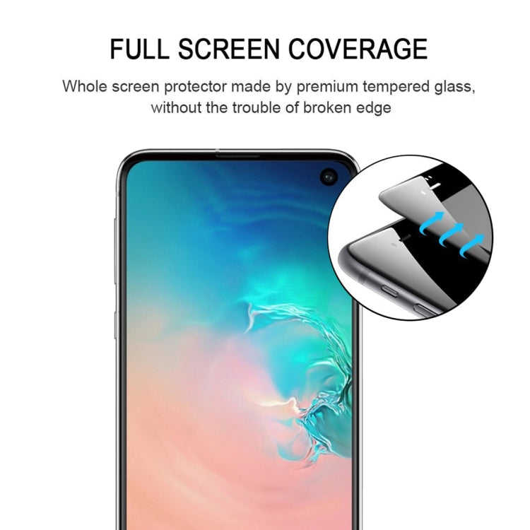 25個裝 適用於三星Galaxy S10 9H 2.5D高端曲屏掃光鋼化膜 縮小版