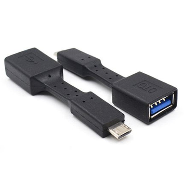 5個一賣 Micro USB公頭轉USB 3.0母頭 OTG適配器