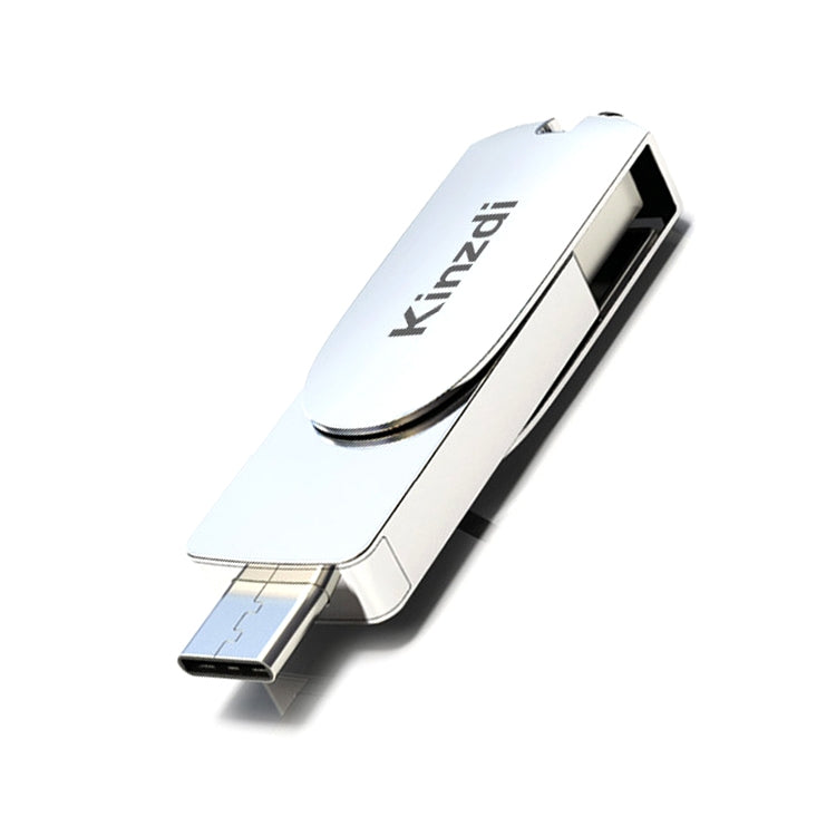 Kinzdi 32GB USB 3.0 + Type-C 3.0 接口金屬旋轉U盤V11